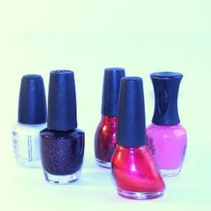 nail polish containing serious chemicals