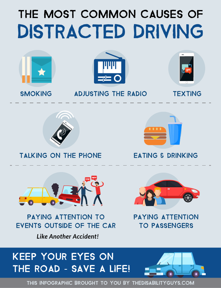 The Most Common Causes Of Distracted Driving-01
