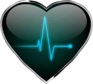heartbeat on a monitor