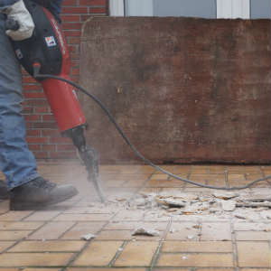 jackhammer that may harm a worker